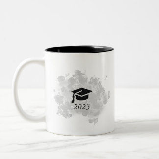 Café Em Dois Tons Caneca para graduados de 2023