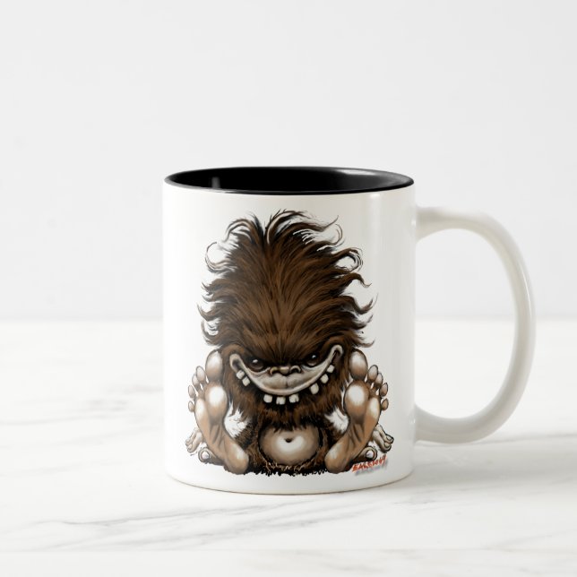 Café Em Dois Tons Caneca pequena de BIGFOOT (Direita)