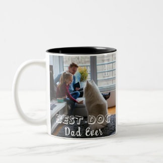 Café Em Dois Tons Caneca Personalizada com Foto do Melhor Pai de Cac