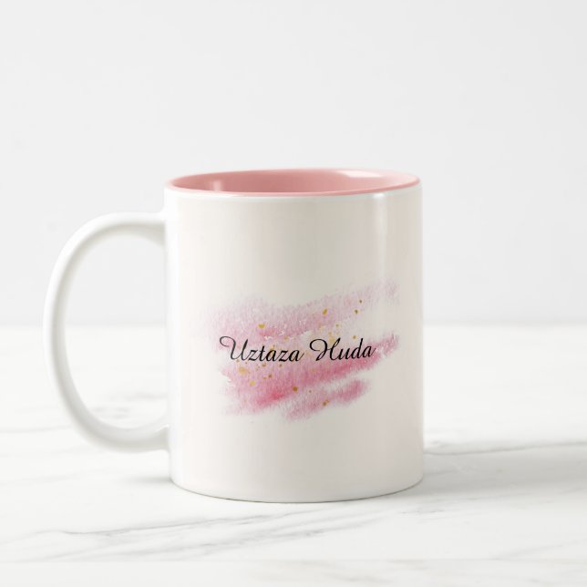 Café Em Dois Tons Caneca Personalizada de Agradecimento ao Professor (Esquerda)