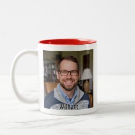 Café Em Dois Tons Caneca Personalizada de Pai Incrível