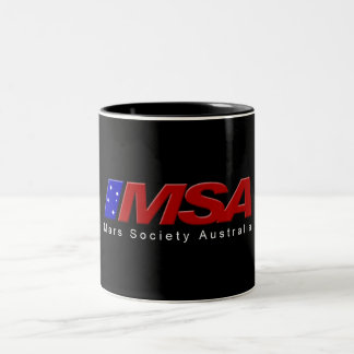 Café Em Dois Tons Caneca preta de MSA