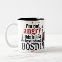 Caneca sarcástica de Boston