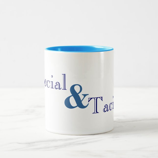 Café Em Dois Tons Caneca taciturno Unsocial das citações de Jane (Centro)