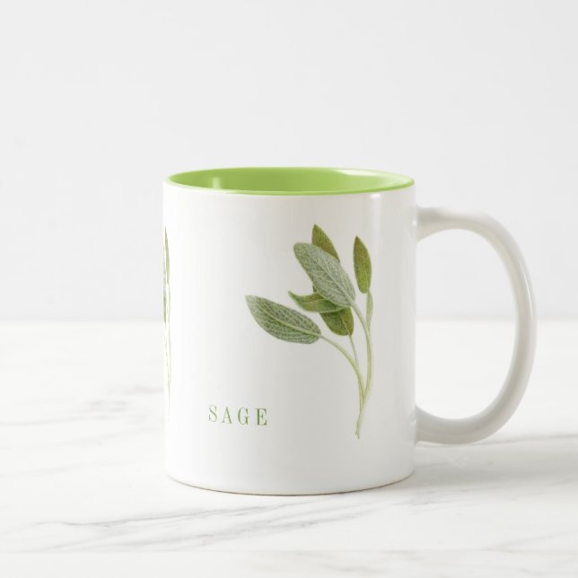 Café Em Dois Tons Caneca Tom Verde Lima de Duas Cores (Direita)