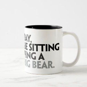 Café Em Dois Tons Cara caneca de segunda-feira "Molly"