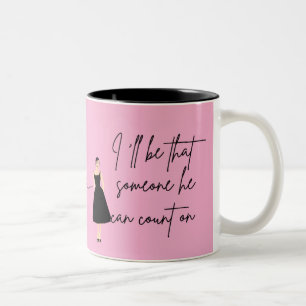 Café Em Dois Tons casal, batem amantes, designs de caneca