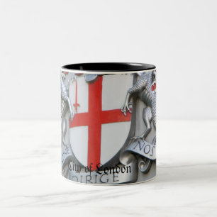 Café Em Dois Tons Cidade da caneca de Londres