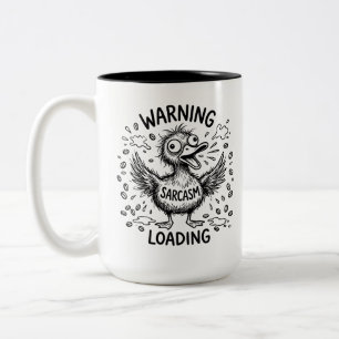 Café Em Dois Tons Citação de Caneca Confortável de Duas Cores para A