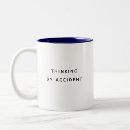 Café Em Dois Tons Citações engraçadas de colegas de trabalho Caneca 