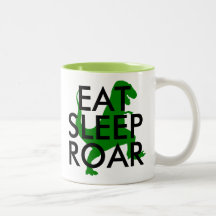 Coma a caneca do Dinossauro do Sono | Gato De Cria