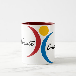 Café Em Dois Tons Comemore a caneca de Carson