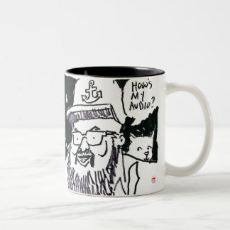 Café Em Dois Tons Como Está Meu Caneca de Áudio