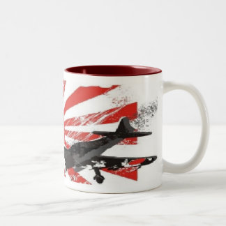 Café Em Dois Tons Costume japonês da caneca de Sun de ascensão do