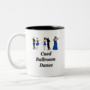 Café Em Dois Tons "Cued caneca do salão de baile"