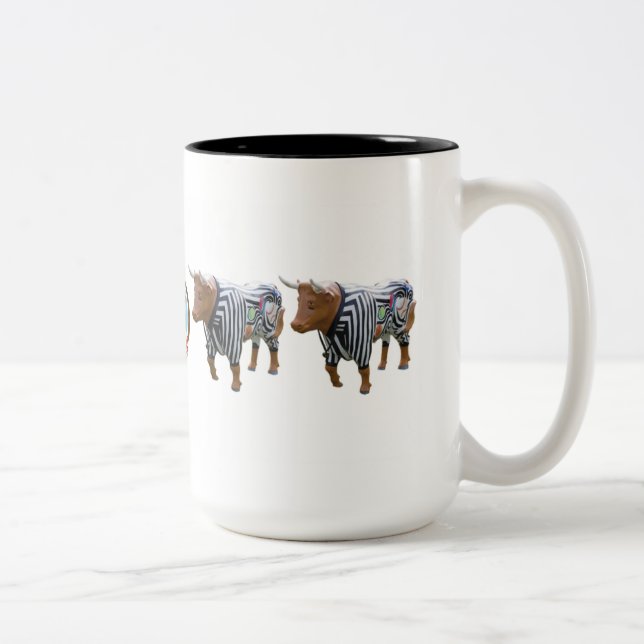 Café Em Dois Tons De "árbitro Olly Olly" caneca de 15 onças (Direita)