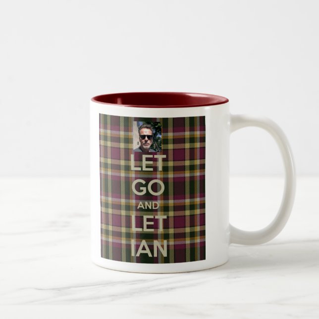 Café Em Dois Tons Deixado vá deixar a caneca de Ian (Direita)