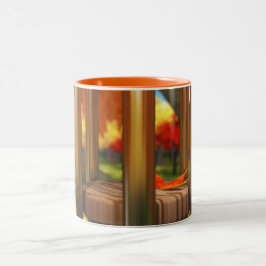 Café Em Dois Tons Depois da caneca de vento