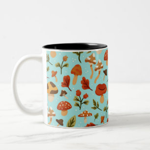 Café Em Dois Tons Design Clássico de Caneca 