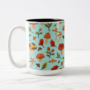 Café Em Dois Tons design de caneca de duas cores