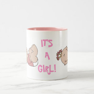 Café Em Dois Tons É um caneca de cerâmica