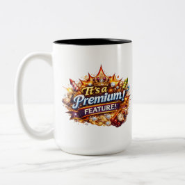 Café Em Dois Tons É uma Caneca de Funcionalidade Premium
