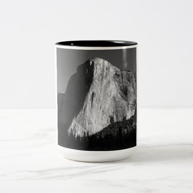 Café Em Dois Tons El Capitan - Parque Nacional de Yosemite - Caneca  (Centro)