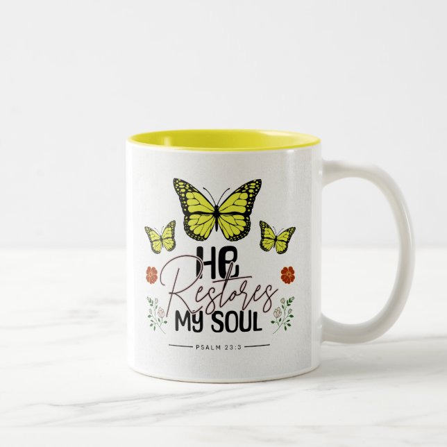 Café Em Dois Tons Ele Restaura Minha Caneca De Alma (Direita)