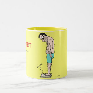 Café Em Dois Tons Escala da caneca de justiça