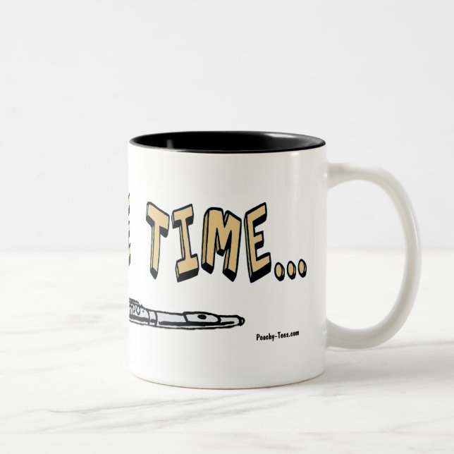 Café Em Dois Tons Esta caneca de uma vez… (Direita)