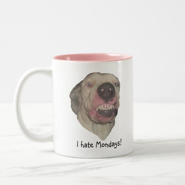 Café Em Dois Tons Eu deio a caneca de segundas-feiras (Esquerda)