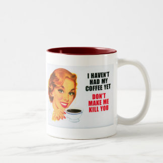 Café Em Dois Tons Eu haven'y comi meu café… caneca de 15 onças