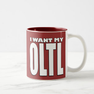 Café Em Dois Tons Eu quero minha caneca de OLTL