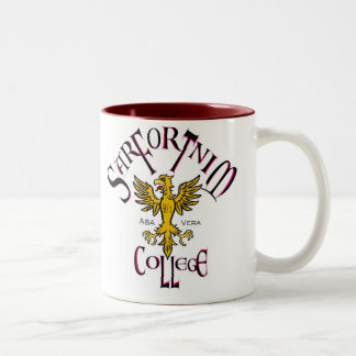 Café Em Dois Tons Faculdade 3 de Sarfortnim, caneca preta