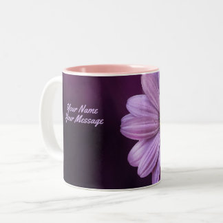 Café Em Dois Tons Flor de Caneca de Duas Cores