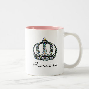 Café Em Dois Tons Gema de uma caneca da Princesa Tiara