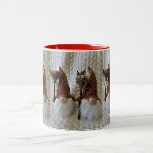 CAFÉ EM DOIS TONS ***GNOMO FINLANDÊS*** CANECA DE NATAL