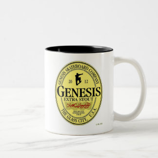 Café Em Dois Tons Grande caneca de Genestout
