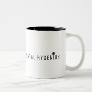 Café Em Dois Tons Higienista dental - caneca dental de Hygenius