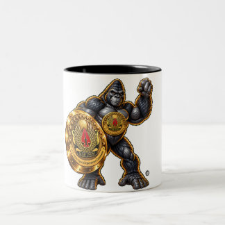 CAFÉ EM DOIS TONS HOOT O GORILA — CANECA DE HEROI