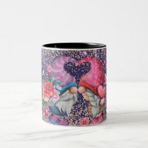 Café Em Dois Tons Jardim Genome, para Amantes de Gnome, Caneca de Ca