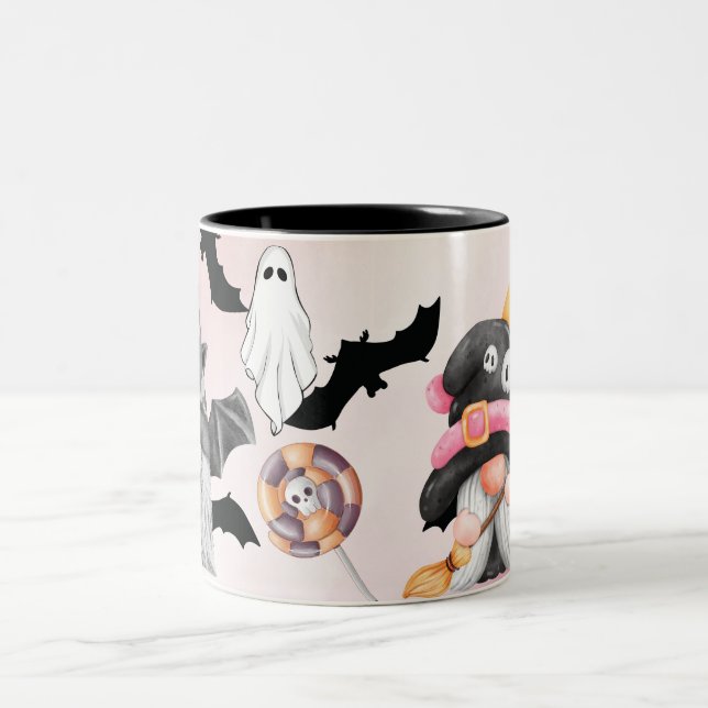 Café Em Dois Tons Jardim Genome, para Amantes de Gnome, Caneca de Ca (Centro)