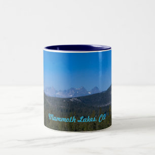 Café Em Dois Tons Lagos gigantescos, caneca de CA