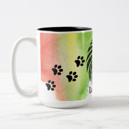 Café Em Dois Tons Leão da caneca de Judah