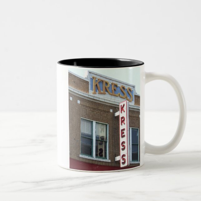 Café Em Dois Tons Loja de KRESS - caneca (Direita)