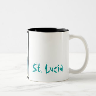 Café Em Dois Tons lua de mel, caneca de St Lucia