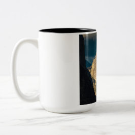 Café Em Dois Tons Meia Cúpula - Caneca - Parque Nacional de Yosemite