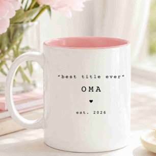 Café Em Dois Tons Melhor Título de Todos os Tempos Caneca Personaliz