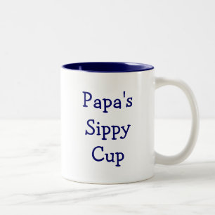 Café Em Dois Tons Melhor vendedor! Caneca de caneca do papai