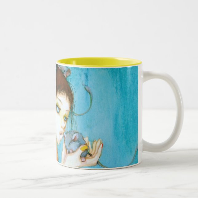 Café Em Dois Tons Minha caneca de Frenemies (Direita)